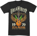 Uriah Heep Unisex T-Shirt: Still Rocking (Black)