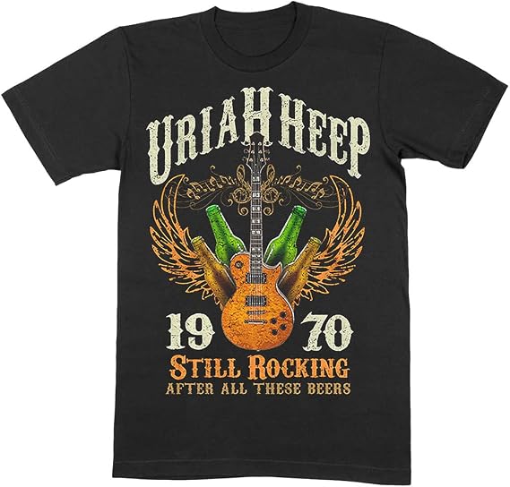 Uriah Heep Unisex T-Shirt: Still Rocking (Black)