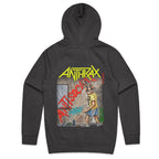 ANTHRAX - I'm Anti-Social - Hoodie Faded Black