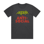 ANTHRAX - I'm Anti-Social - T-shirt Faded Black