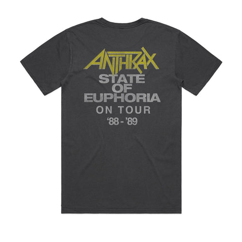 ANTHRAX - SOE on Tour - T-shirt Faded Black