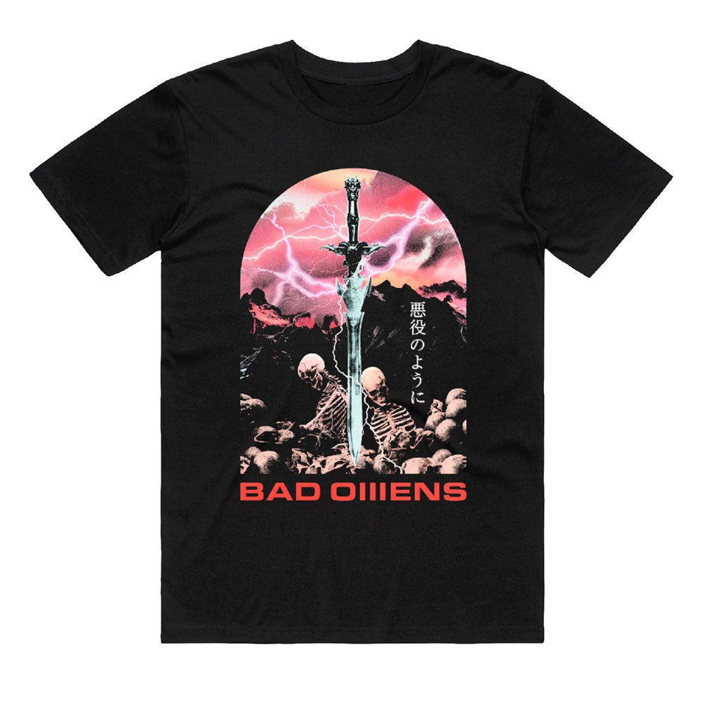 Bad Omens - Fantasy Sword - Black T-shirt