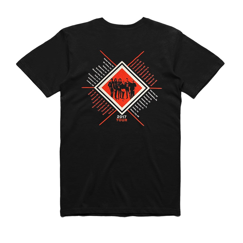 Blondie - Pollinator Tour T-shirt 2017 - Black (Limited Tour Item)