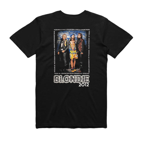 Blondie - Photo Tour T-shirt 2012 - Black (Limited Tour Item)