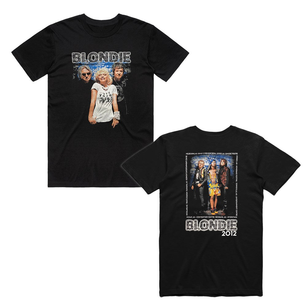 Blondie - Photo Tour T-shirt 2012 - Black (Limited Tour Item)