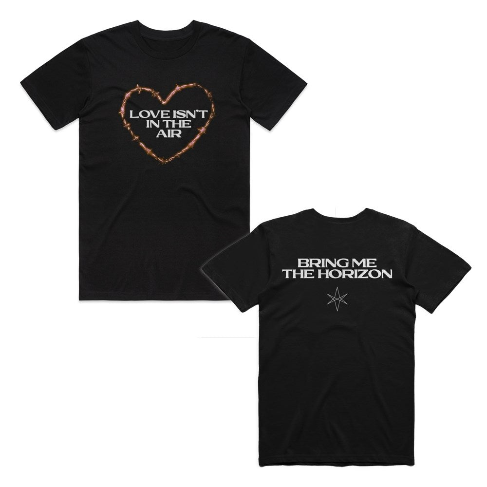 Bring Me The Horizon - Love Isn't in the Air Black T-shirt