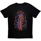 Bad Omens Unisex T-Shirt: Eye (Black) (Back Print)