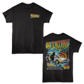 Back To The Future-bttf Outatime Racing F B-black Adult S/s Tshirt ***f&b***