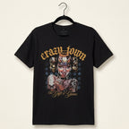 Crazy Town Unisex Premium Carbon T-Shirt: The Gift Of Game (Black)