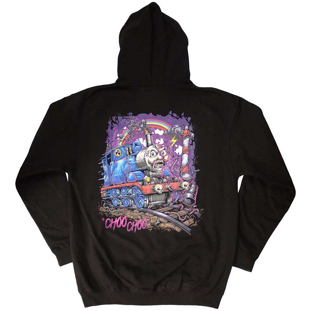 Electric Callboy Unisex Pullover Hoodie: Choo Choo (Black) (Back Print)