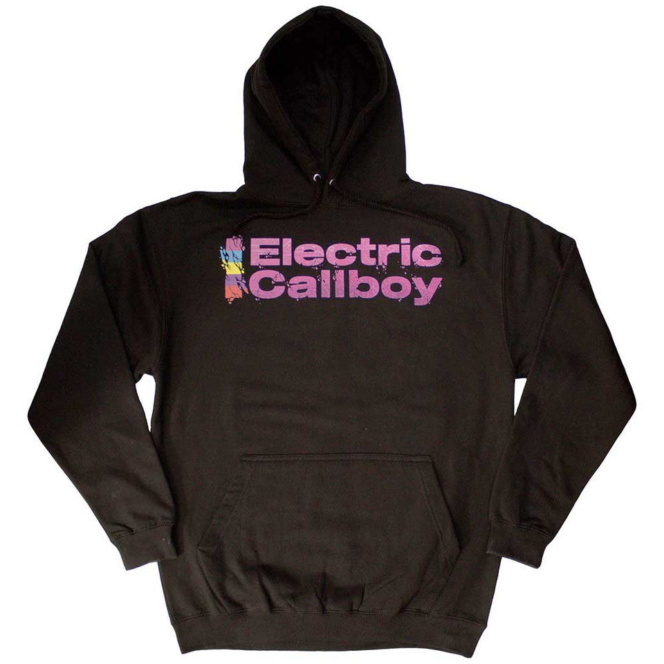 Electric Callboy Unisex Pullover Hoodie: Choo Choo (Black) (Back Print)