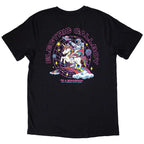 Electric Callboy Unisex T-Shirt: Spaceman Unicorn (Black) (Back Print)