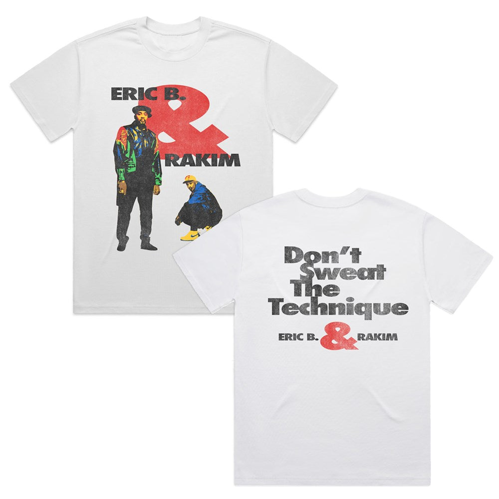 Eric B & Rakim - Don't Sweat - Heavy T-shirt White