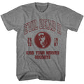Evil Dead-evil Dead Collegiate-graphite Heather Adult S/s Tshirt