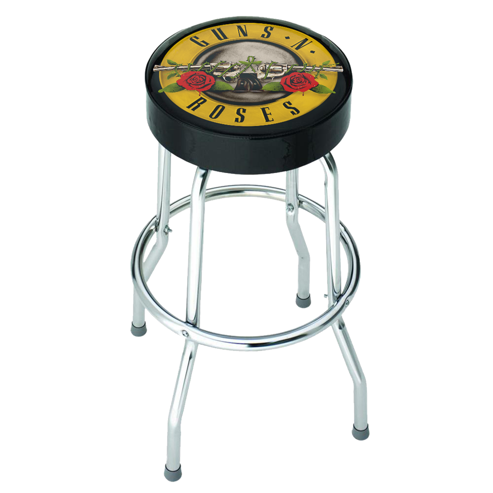 Guns N Roses - Roses  - Bar Stool