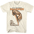 Halloween-halloween Cant Kill Pumpkin Logo-natural Adult S/s Tshirt