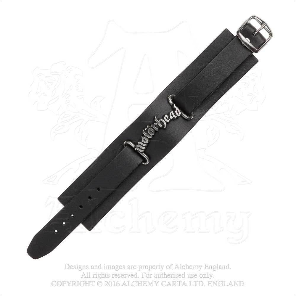 Motorhead - Logo Leather Wriststrap