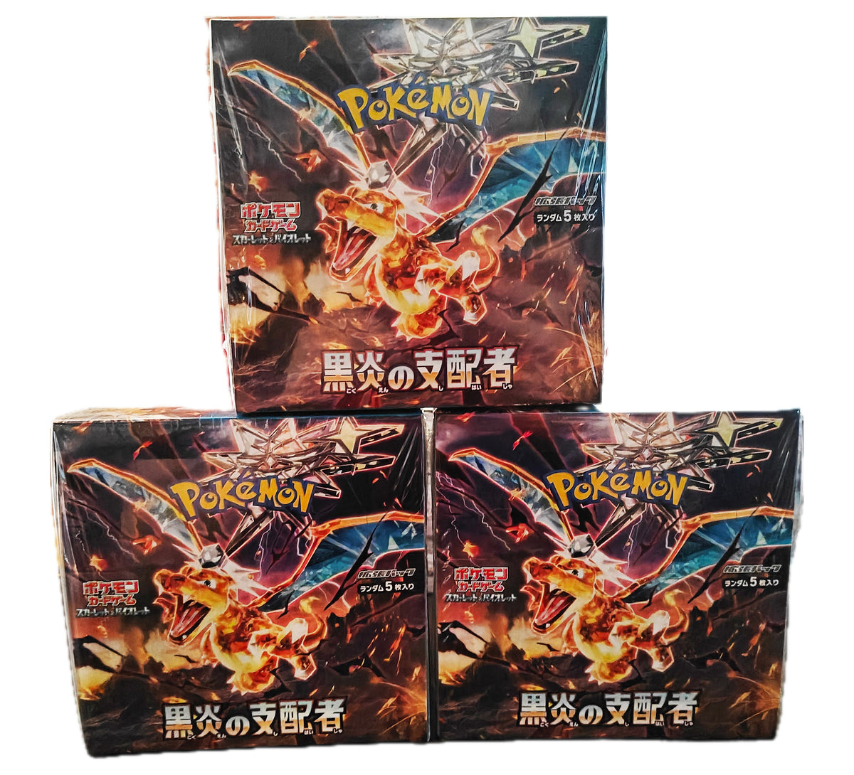 Pokémon Ruler of the Black Flame Booster Box – Japanese Edition