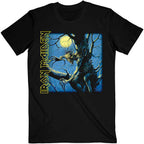 Iron Maiden Unisex T-Shirt: Fear of the Dark Album Track listing (Black) (Back Print)