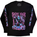 Ghostface Unisex Long Sleeve T-Shirt: Metal (Black)
