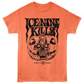 Ice Nine Kills-ink Halfway To Halloween- Bright Orange Heather Adult S/s Tshirt