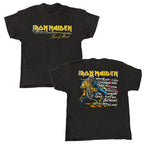 Iron Maiden - POM Tracklist - T-shirt Vintage Black