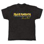 Iron Maiden - POM Tracklist - T-shirt Vintage Black