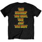 KISS Unisex T-Shirt: You Wanted The Best (Black) (Back Print)