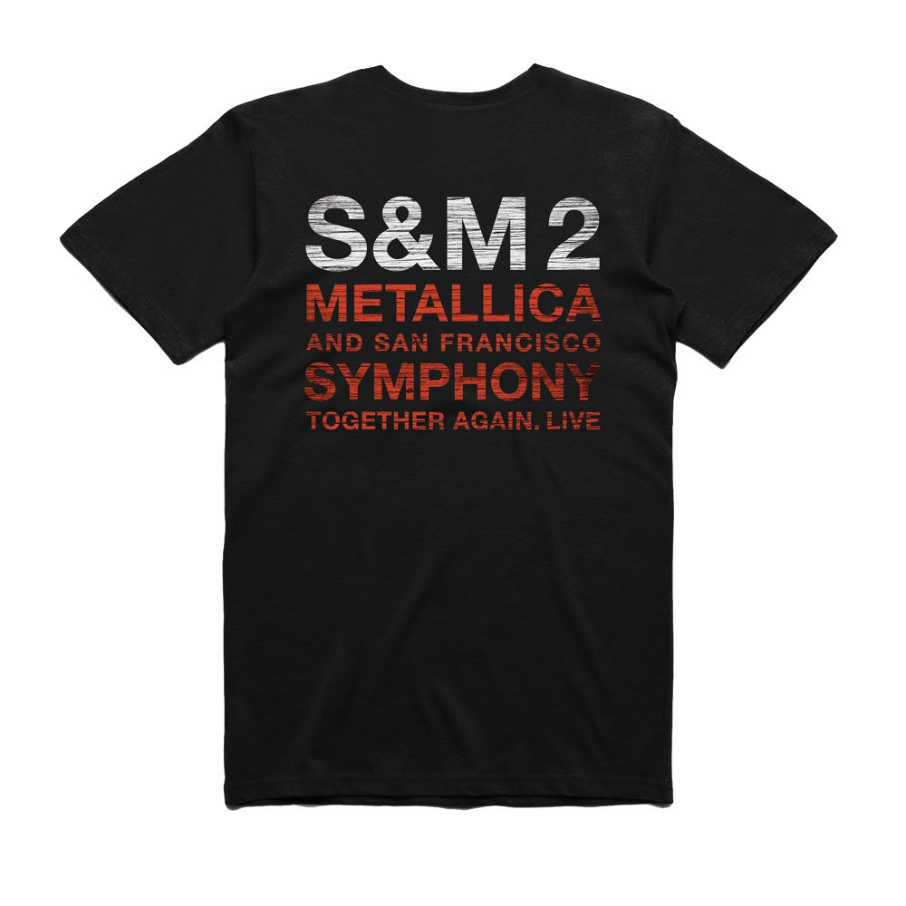 Metallica - S & M2 Scratch Cello - Black T-shirt