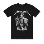 Metallica - S&M Skull Tuxedo - Black T-shirt
