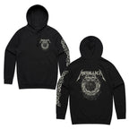Metallica - Snake Ring - Black Pullover Hooded Sweatshirt
