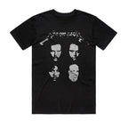 Metallica - Four Faces Retro - T-shirt Black