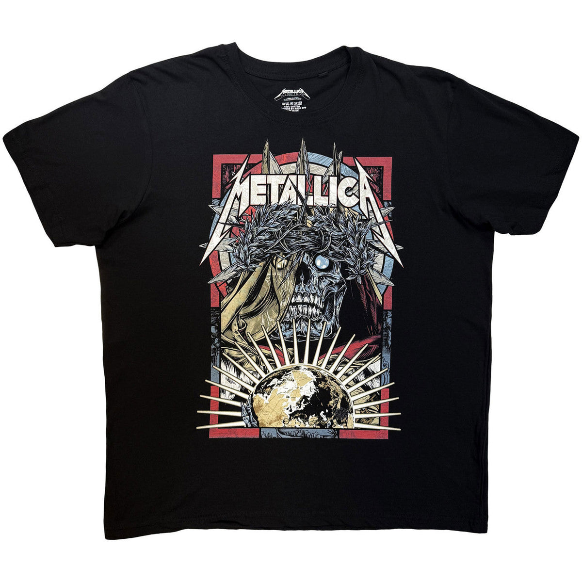 Metallica Unisex T-Shirt : Conquest (Black)
