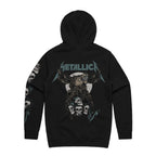 Metallica - S&M2 Skulls - Black Hooded Sweatshirt