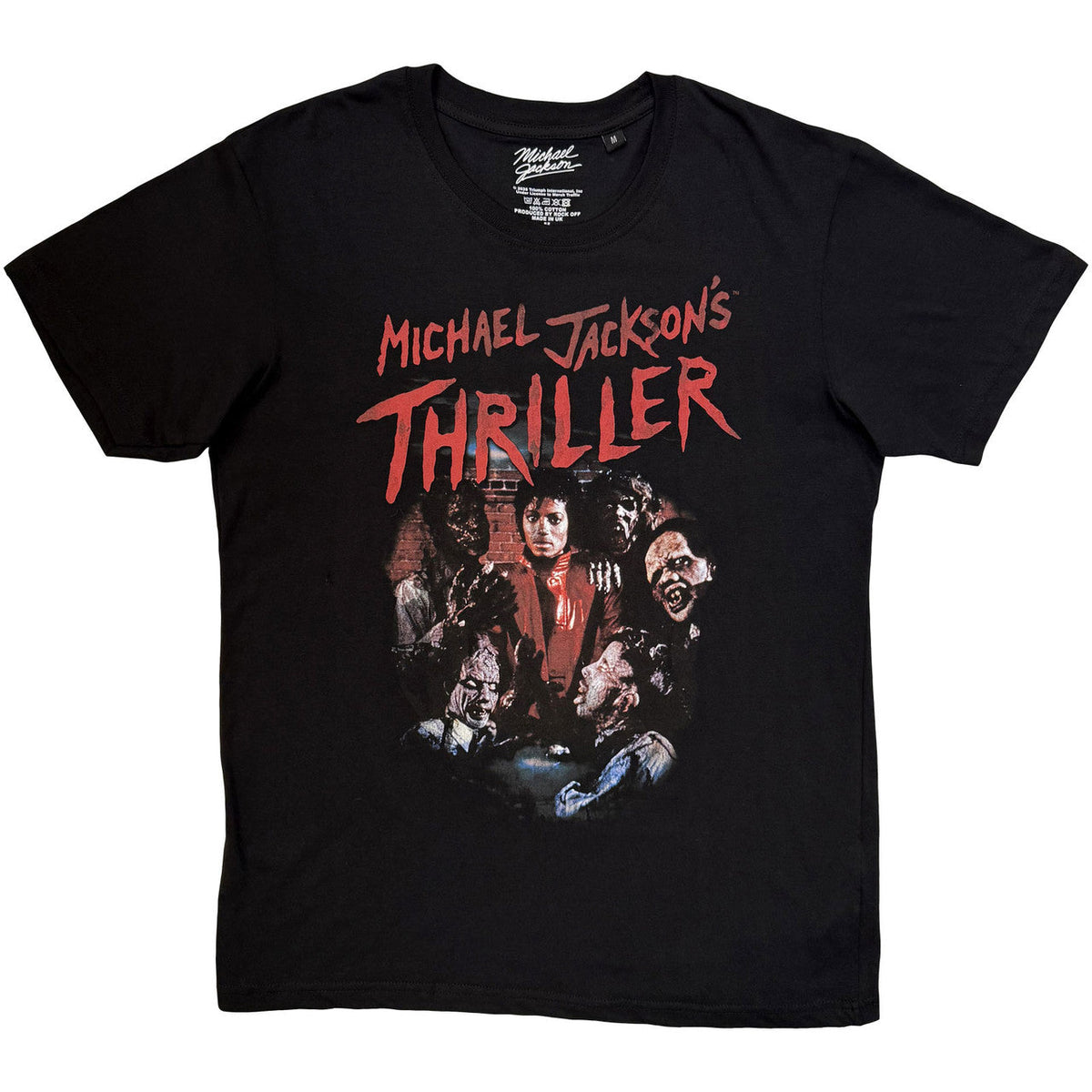 Michael Jackson Unisex T-Shirt: Thriller Zombies (Black)