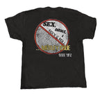 Motley Crue - No Fun Tour 84 -T-shirt Vintage Black