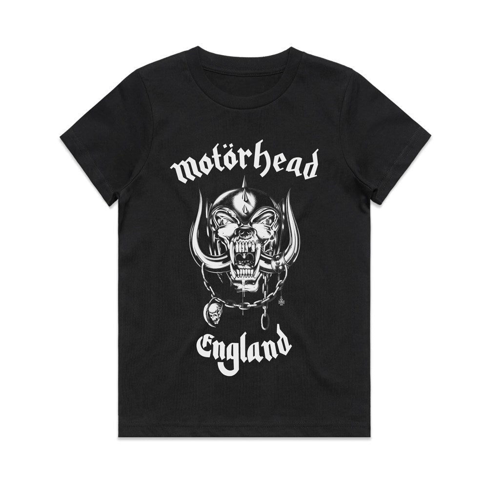 Motorhead - England - Kids Black T-shirt