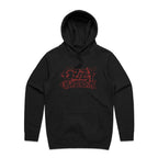 Ozzy Ozbourne - Angel Wings - Black Pullover Hood