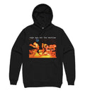 Rage Against The Machine - Live Anger Photo Unisex Black Pullover Hooded Sweatshirt