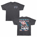 Rocky-rocky Lightning Chrome-graphite Bronx Adult Oversized S/s Tshirt ***f&b***