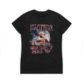 Led Zeppelin - Star N Stripes 1977 - Black Ladies T-shirt