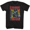 Rob Zombie-rob Zombie Dragula Comic- Black Adult S/s Tshirt