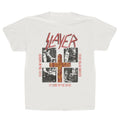 Slayer - Seasons Quad - White Vintage Wash T-shirt