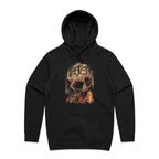 Slayer - Fire Skull - Black Hooded Sweatshirt