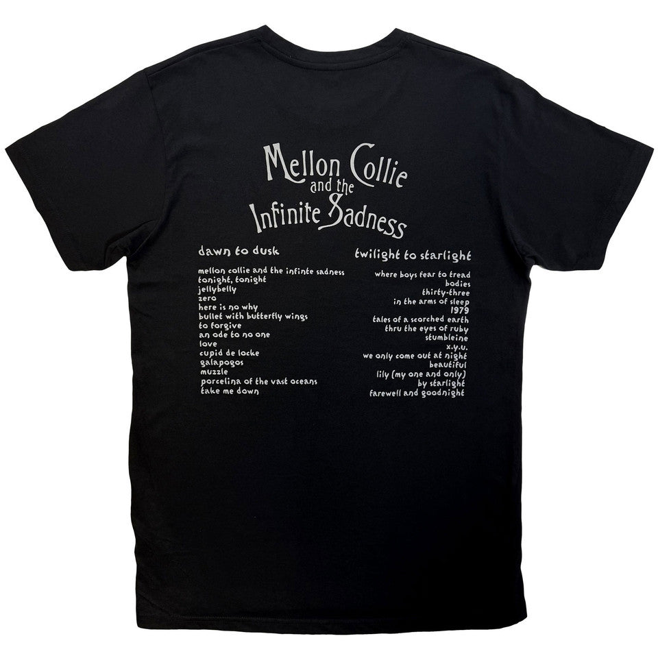 The Smashing Pumpkins Unisex Premium Carbon T-Shirt: Mellon Collie Animals (Black) (Back Print)