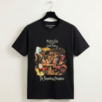 The Smashing Pumpkins Unisex Premium Carbon T-Shirt: Mellon Collie Animals (Black) (Back Print)