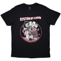 System Of A Down Unisex T-Shirt: Mushroom People (Black)