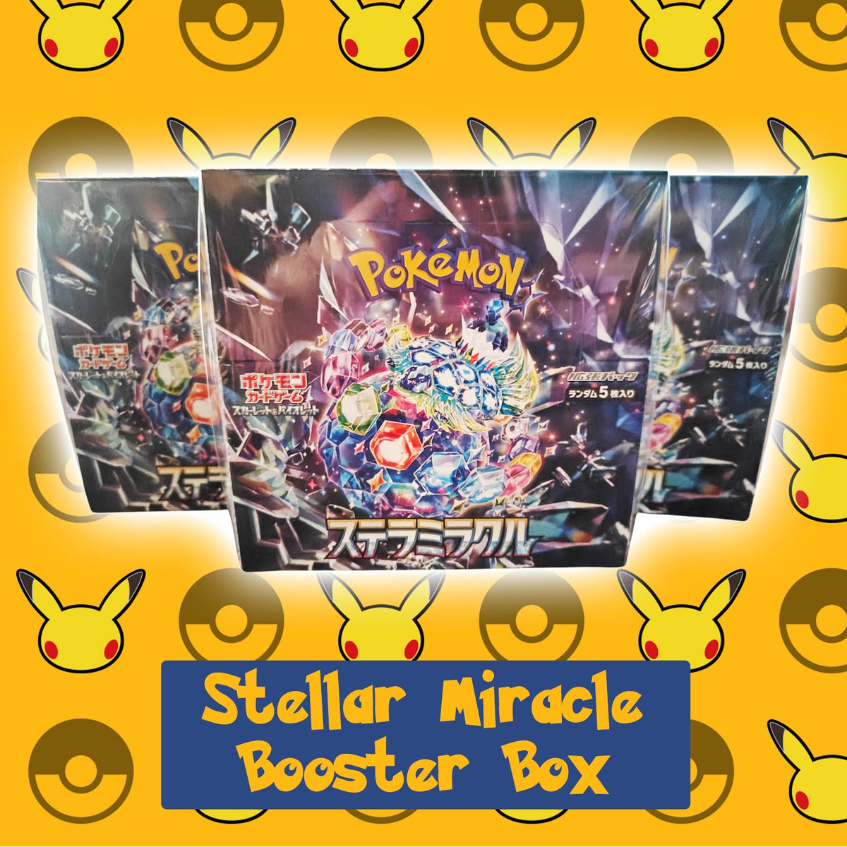 Pokémon Stella Miracle Booster Box – Japanese Edition