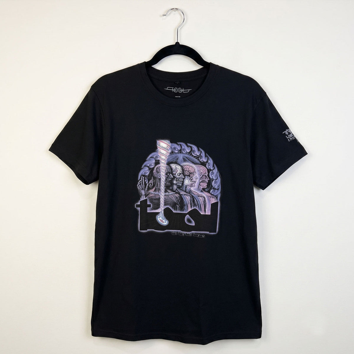 Tool Unisex Premium Carbon T-Shirt: Lateralus Dissection (Back Print) (Black)