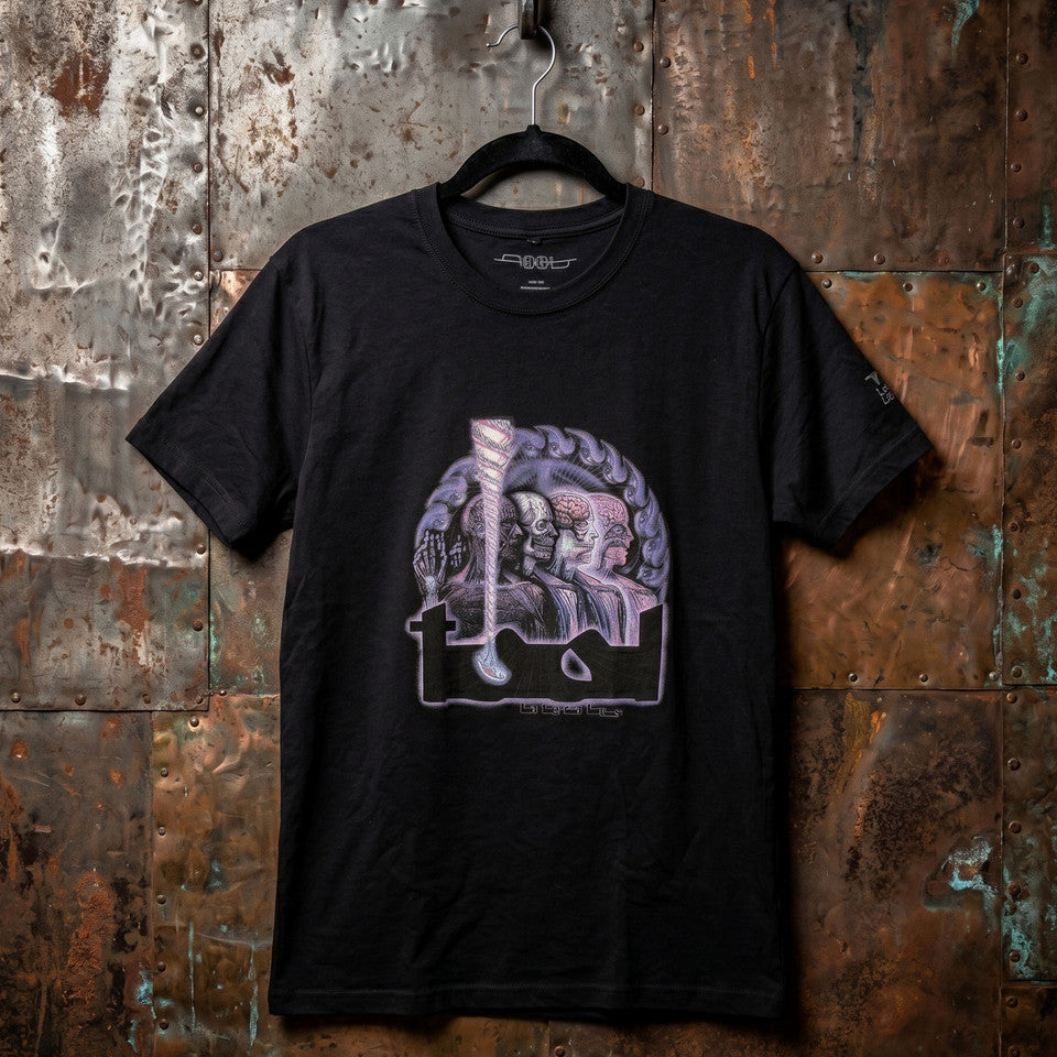Tool Unisex Premium Carbon T-Shirt: Lateralus Dissection (Back Print) (Black)